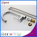 Fyeer Cheap Brass Chrome Plated LED Kitchen Faucet